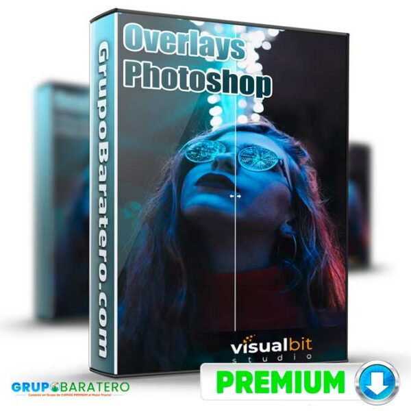 Overlays Photoshop – Visualbit Studio Cover GrupoBaratero 3D