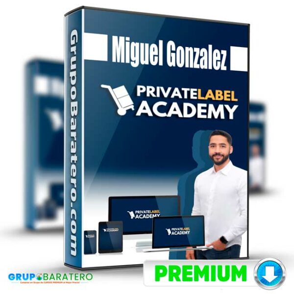Private Label Academy 2021 – Miguel Gonzalez Cover GrupoBaratero 3D