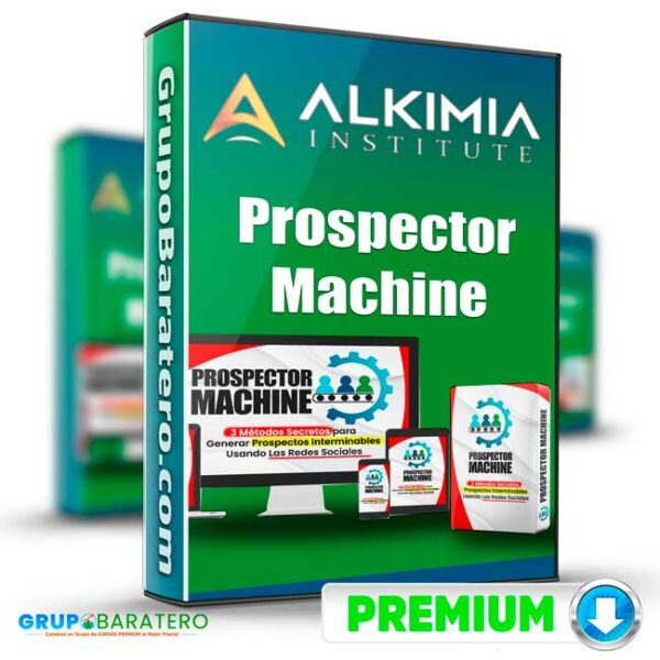Prospector Machine – Alkimia Institute Cover GrupoBaratero 3D