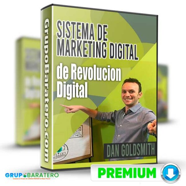 Sistema de Marketing Digital de Revolucion Digital Cover GrupoBaratero 3D