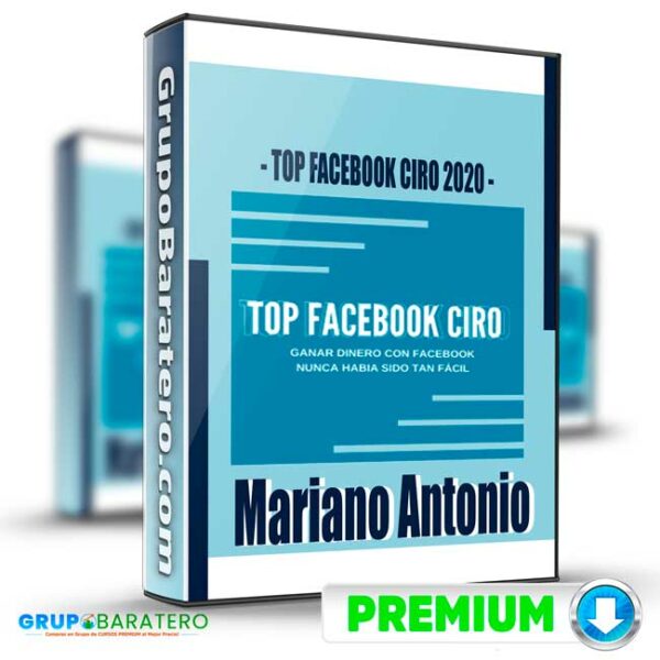 TOP FACEBOOK CIRO 2020 – Mariano Antonio Cover GrupoBaratero 3D