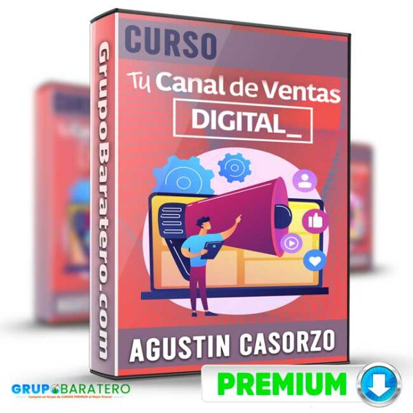 Teleconferencia Tu Canal de Ventas Digital Agustin Casorzo Cover GrupoBaratero 3D
