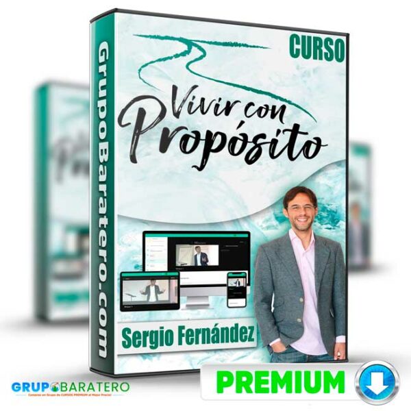 Vivir con Proposito Sergio Fernandez Cover GrupoBaratero 3D