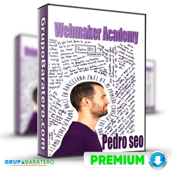 Webmaker Academy 2021 – Pedro Seo Cover GrupoBaratero 3D