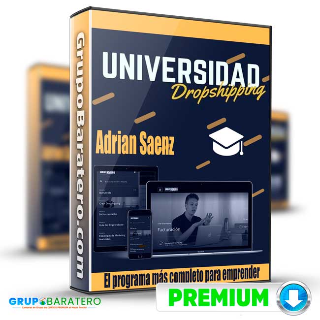 Curso Universidad Dropshipping – Adrian Saenz